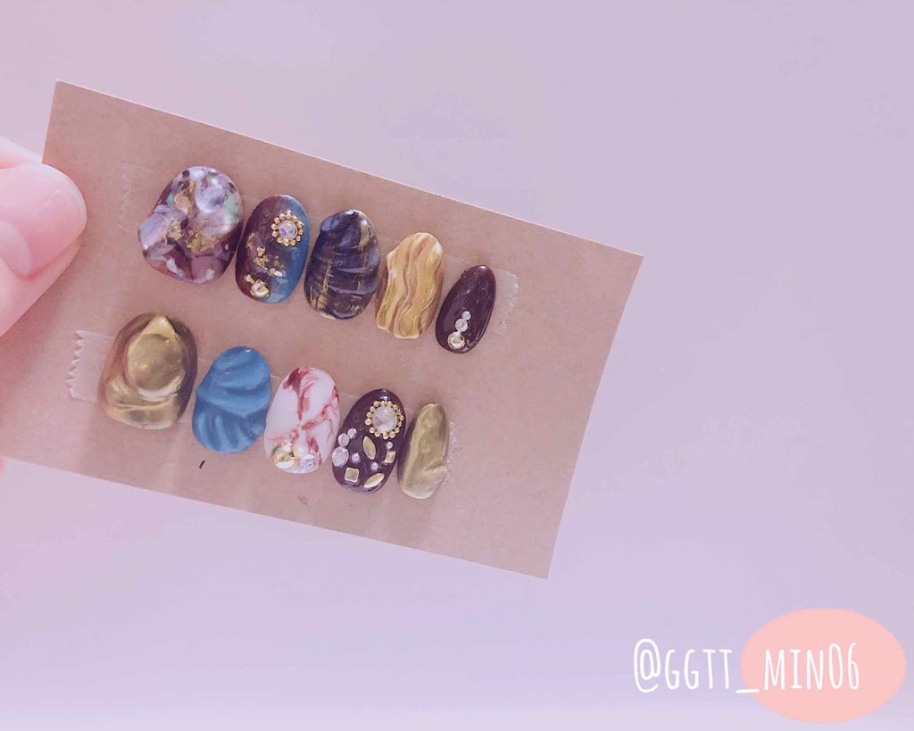 フェアリーダストパウダーオーロラピーコック/キャンドゥ/ネイルシールを使ったクチコミ(1枚目)