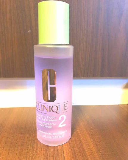 クラリファイング ローション 2/CLINIQUE/拭き取り化粧水を使ったクチコミ(1枚目)