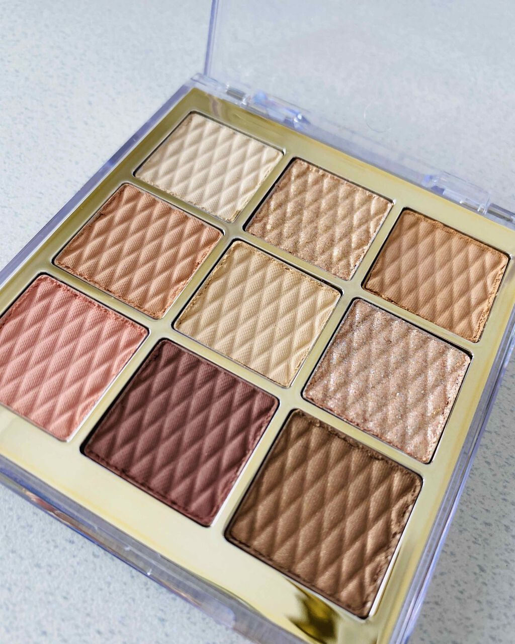 ソフトクレイビームアイシャドウパレット/AMIOK/ジェル・クリームアイシャドウを使ったクチコミ(2枚目)