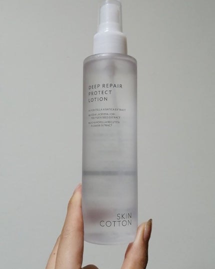 濃厚リペア プロテクトローション/スキンコットン/ミスト状化粧水を使ったクチコミ(5枚目)