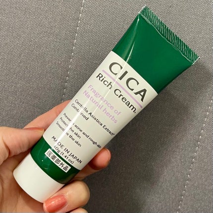 CICA リッチクリーム D/DAISO/フェイスクリームを使ったクチコミ(1枚目)