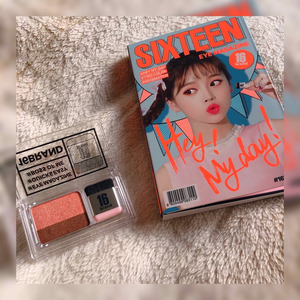 16 EYE MAGAZINE/16BRAND/アイシャドウパレットを使ったクチコミ（1枚目）