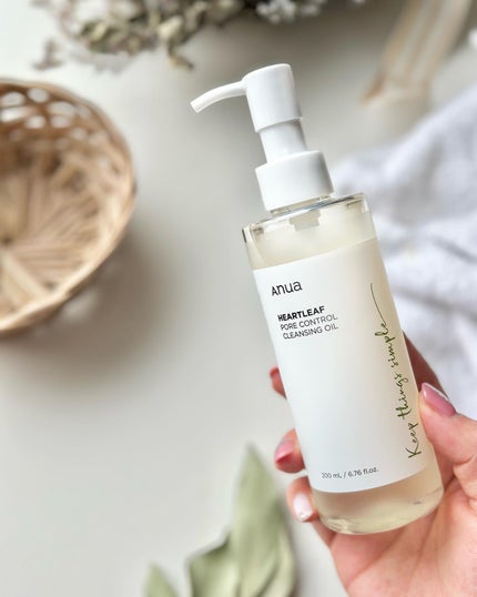 ドクダミ ポアコントロールクレンジングオイル/Anua/オイルクレンジングを使ったクチコミ(4枚目)