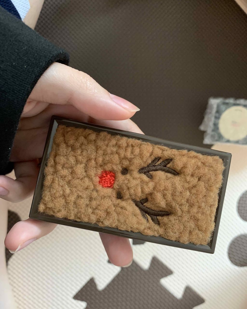 ルドルフ プレイカラー アイシャドウミニ トナカイ/ETUDE/アイシャドウパレットを使ったクチコミ(2枚目)