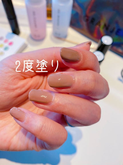 COLOR GEL POLISH/GRANJE/ジェルネイルを使ったクチコミ(4枚目)