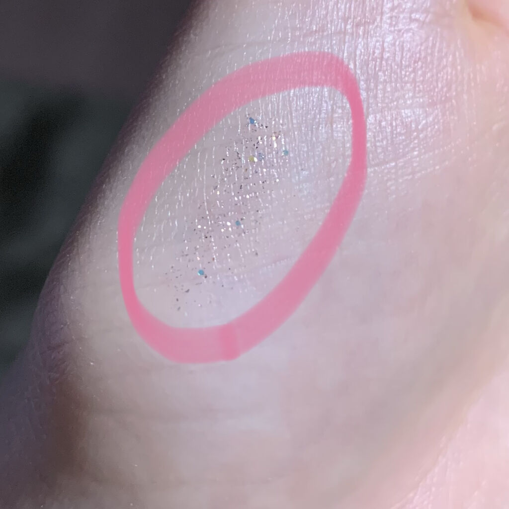 リキッド グリッター シャドウ/rom&nd/グリッターを使ったクチコミ（2枚目）