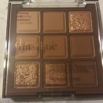シャドウパレット/dasique/アイシャドウパレットを使ったクチコミ(1枚目)