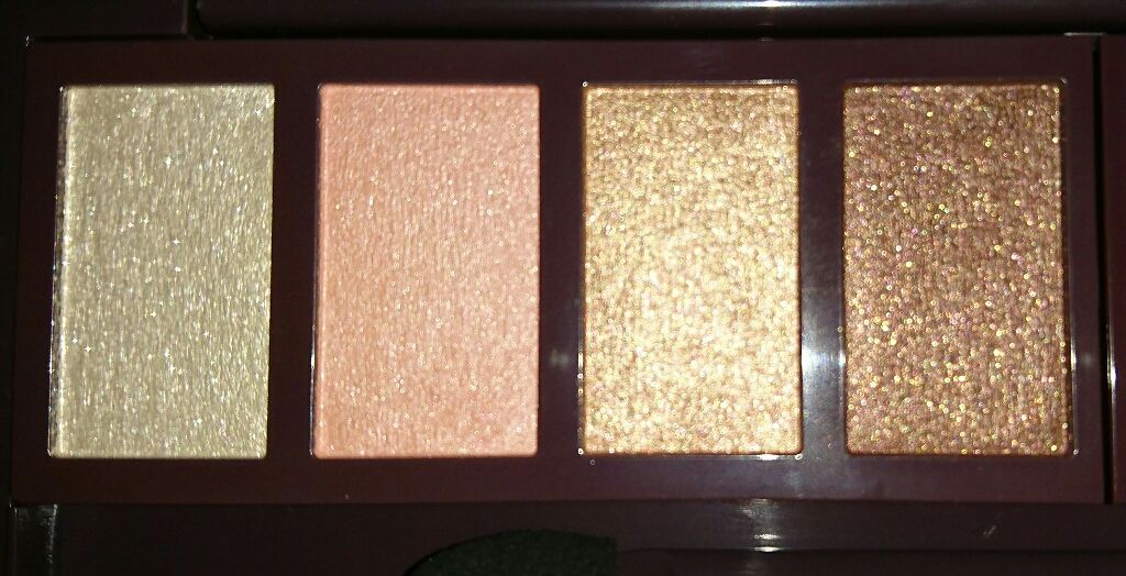 グラマラスリッチ アイパレット (クリスマスコフレ 2018)/Visée/メイクアップキットを使ったクチコミ（3枚目）