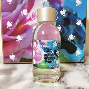  シャワーオイル グリーン・ローズ  300ml(FLORAL BLOOMING Limited Collection)/SABON/ボディソープの画像