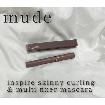 インスパイアスキニーカーリングマスカラ/mude/マスカラを使ったクチコミ(1枚目)