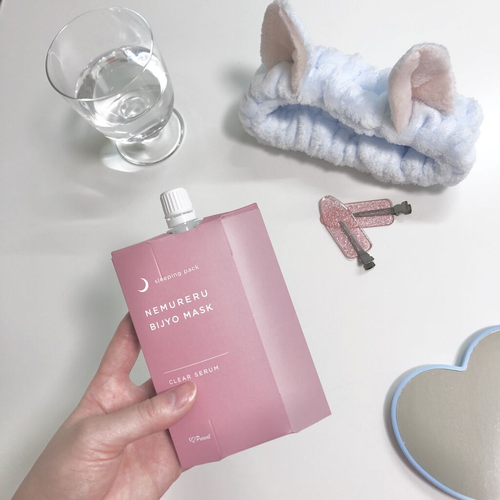 眠れる美女マスク 透明感/ピュレア/フェイスクリームを使ったクチコミ（1枚目）