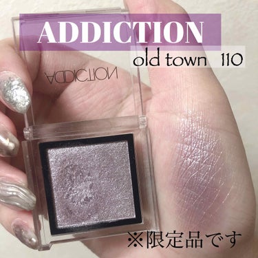 ADDICTION ザ アイシャドウ
110  オールドタウン



⋱⋰ ⋱⋰ ⋱⋰ ⋱⋰ ⋱⋰ ⋱⋰ ⋱⋰ ⋱⋰



番外編として、、
限定品となってしまいますが、
110  オールドタウンの紹介