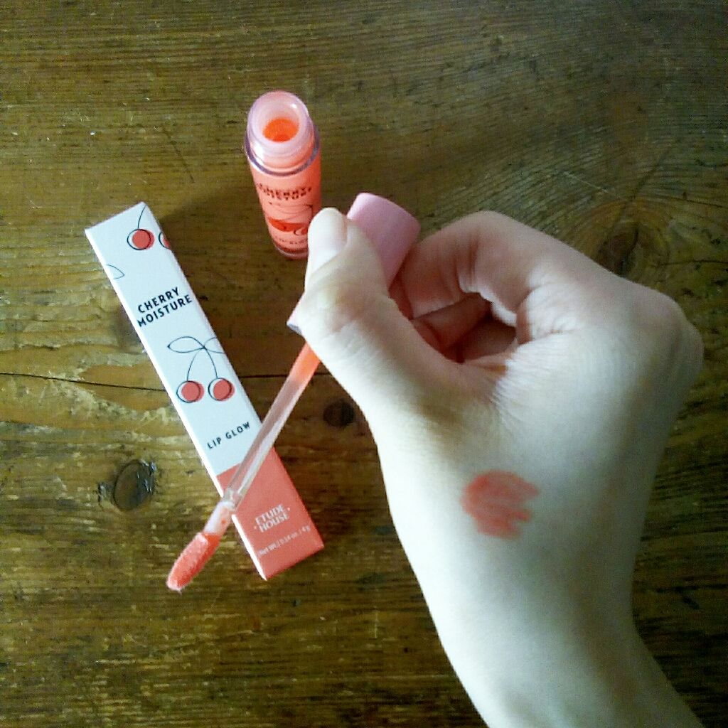 チェリーモイスチャー リップグロウ/ETUDE/リップグロスを使ったクチコミ(3枚目)