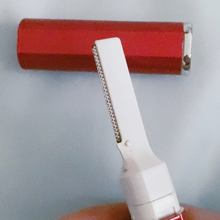 bi-hada ompa L ホルダー替刃2個付/貝印/シェーバーを使ったクチコミ(3枚目)