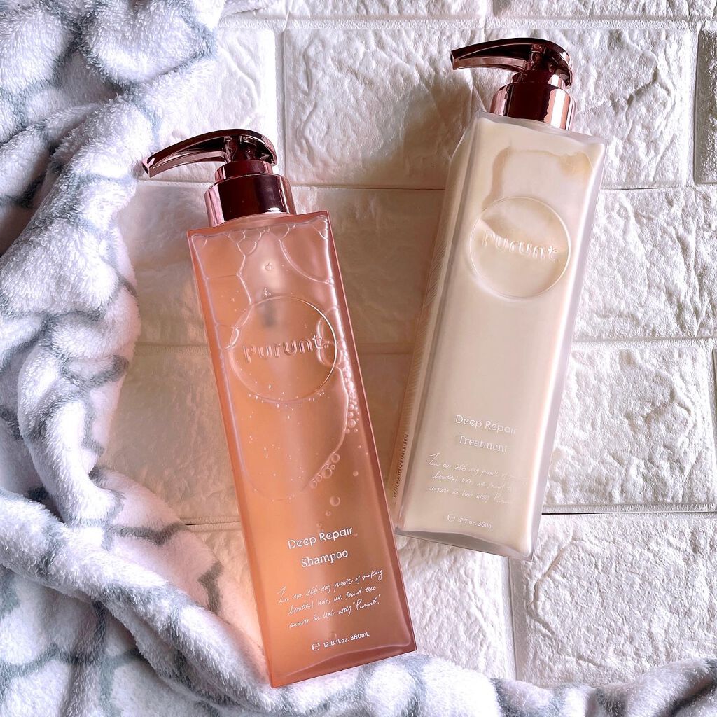 プルント ディープリペア美容液シャンプー/トリートメント/Purunt./市販シャンプーを使ったクチコミ(1枚目)