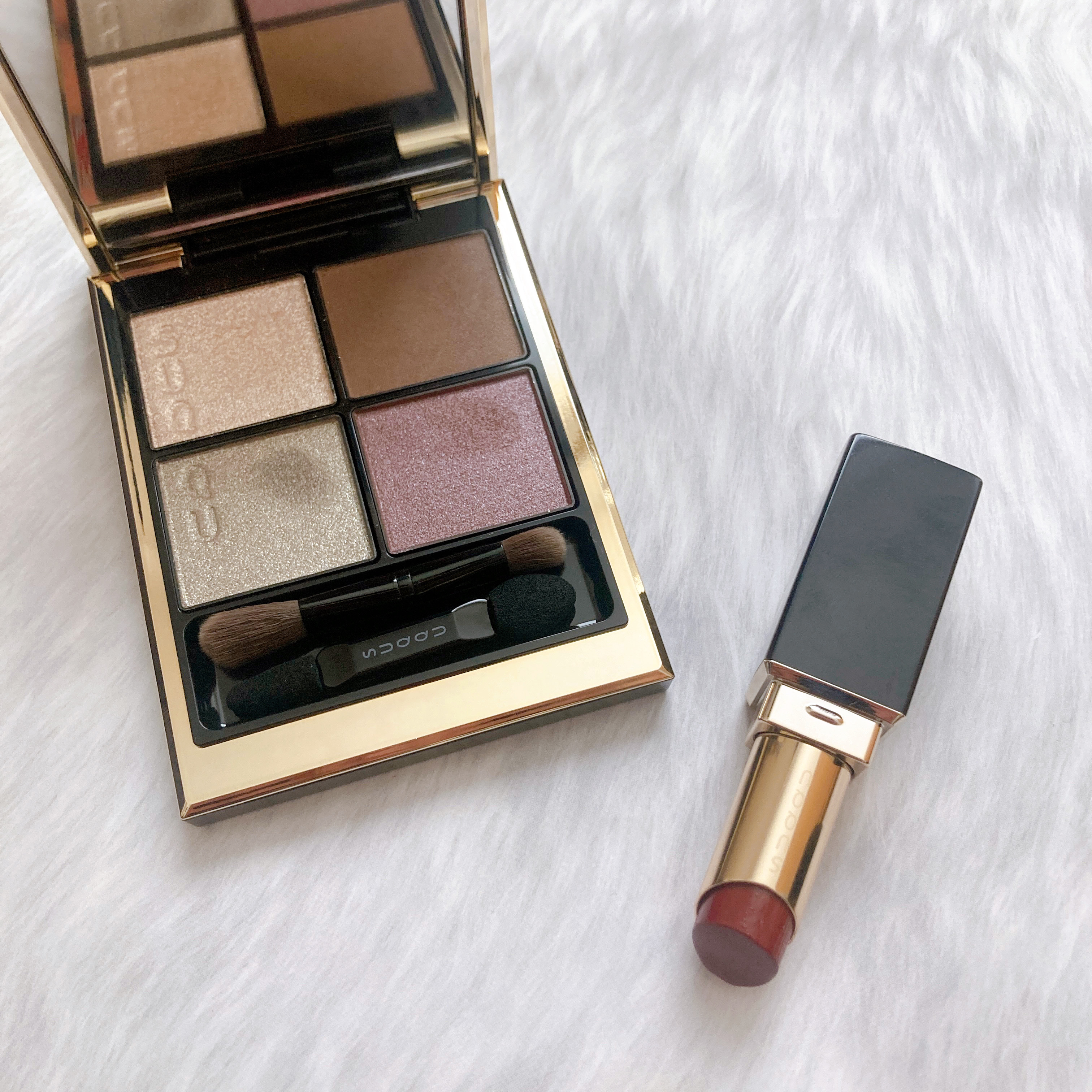 モイスチャー グレイズ リップスティック 10 焦紅 - KOGAREAKA/SUQQU/口紅を使ったクチコミ（1枚目）