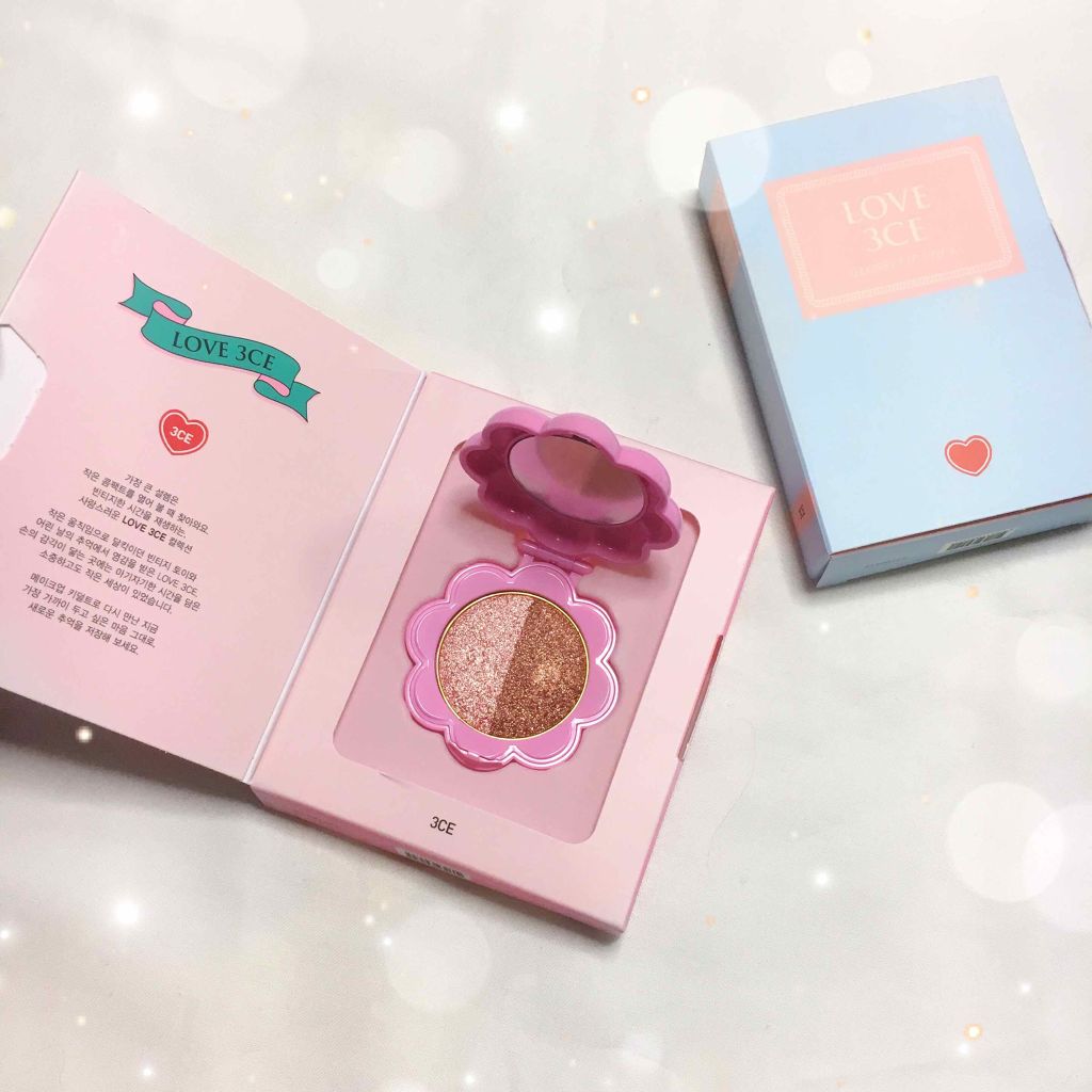 LOVE 3ce DUO SHADOW/3CE/アイシャドウパレットを使ったクチコミ（1枚目）