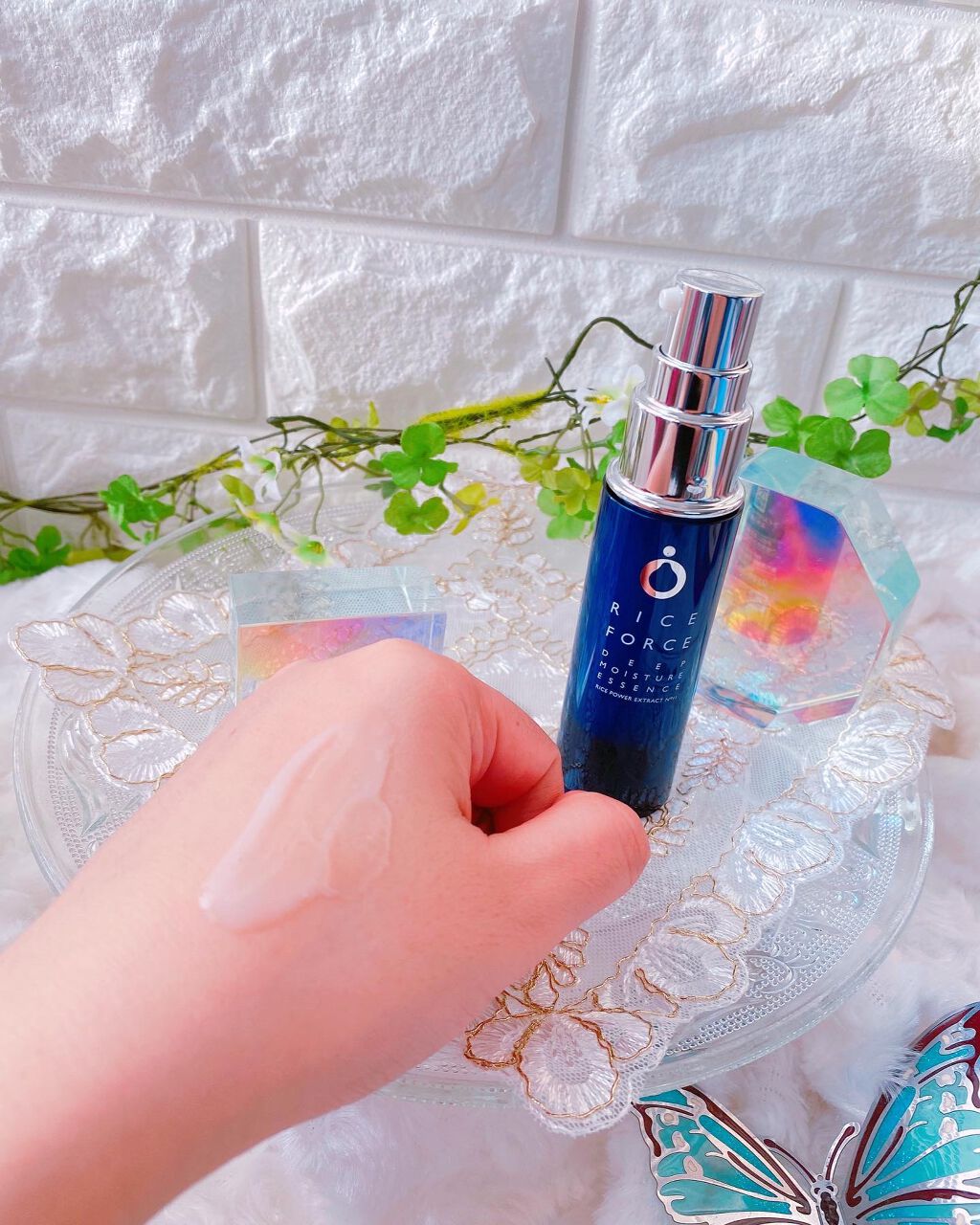 ディープモイスチュアエッセンス/ライスフォース/美容液を使ったクチコミ(7枚目)