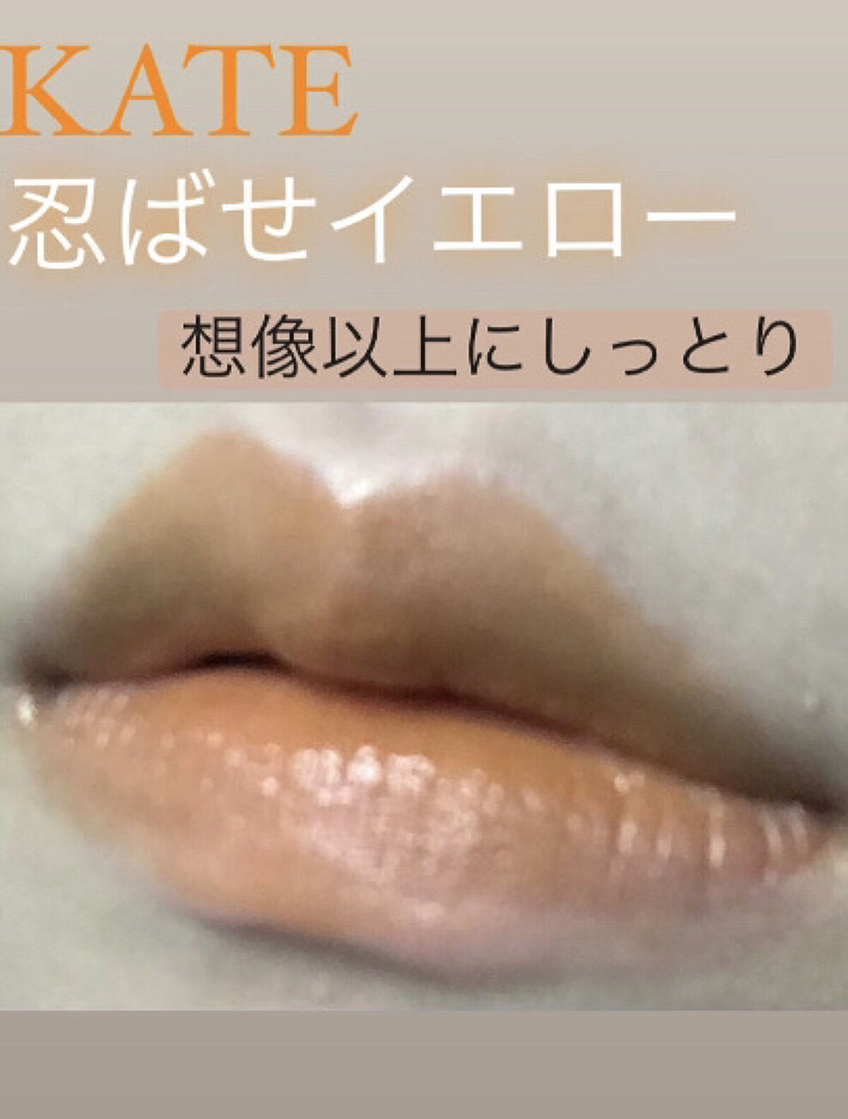 リップカラーコントロールベース /KATE/リップクリームを使ったクチコミ（1枚目）
