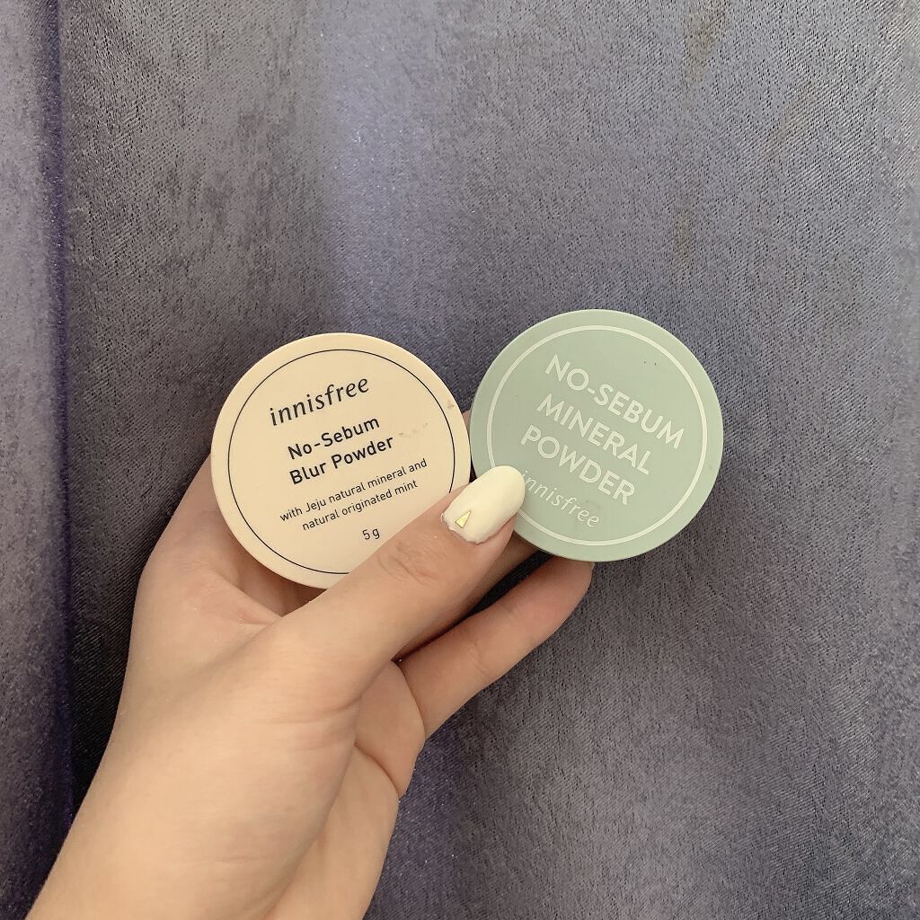 ノーセバム ブラーパウダー/innisfree/ルースパウダーを使ったクチコミ（1枚目）