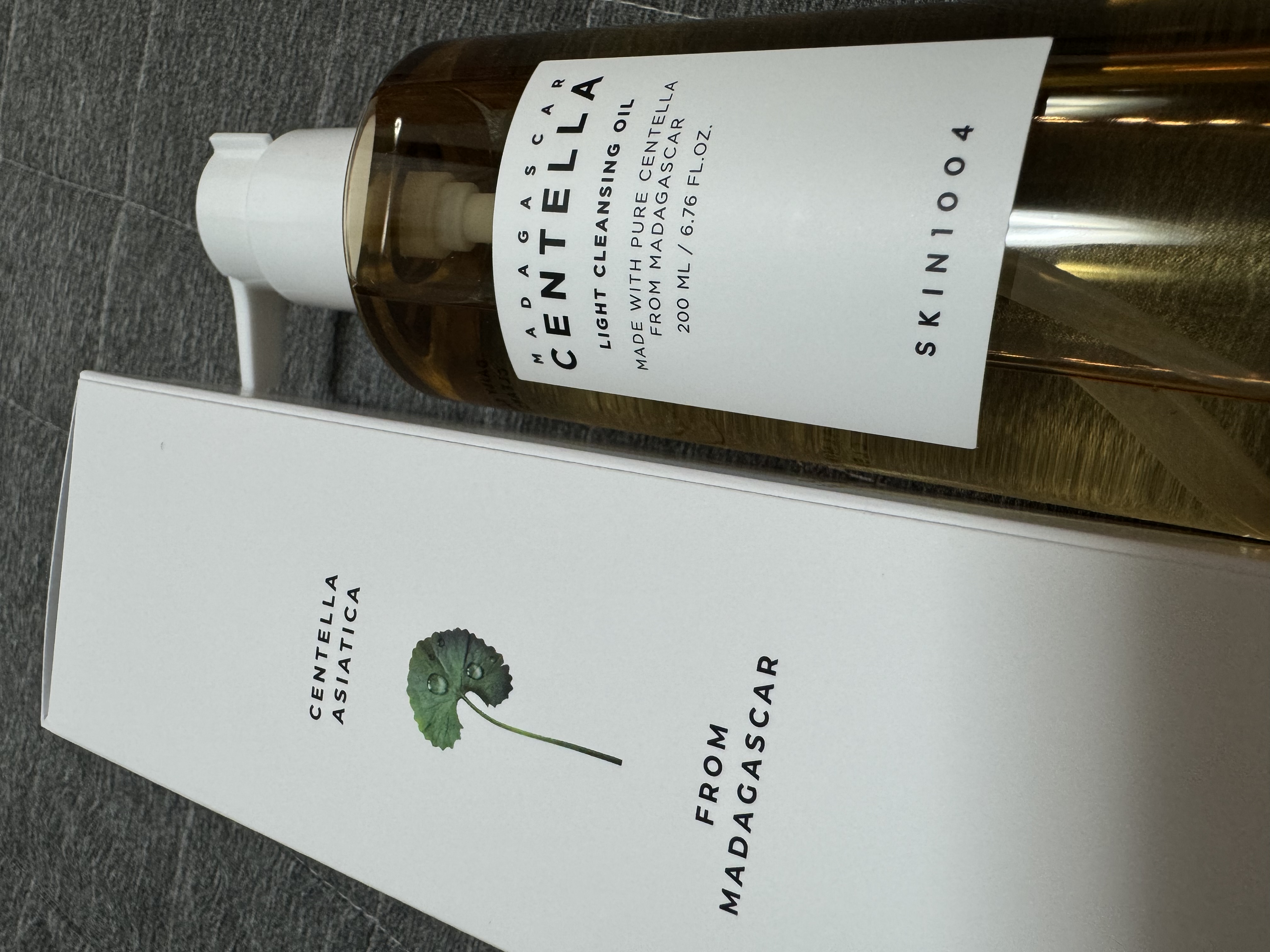 センテラ ライトクレンジングオイル/SKIN1004/オイルクレンジングを使ったクチコミ（2枚目）