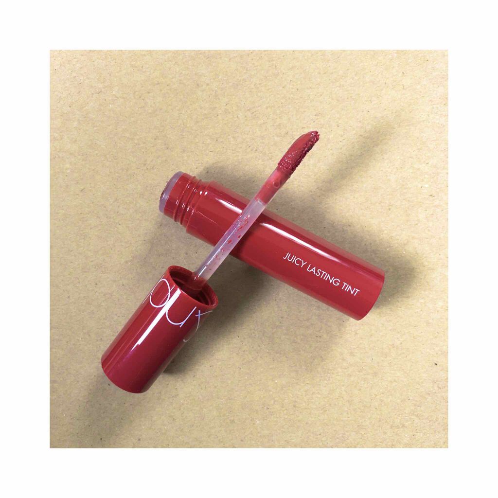 ジューシーラスティングティント/rom&nd/リップティントを使ったクチコミ（1枚目）