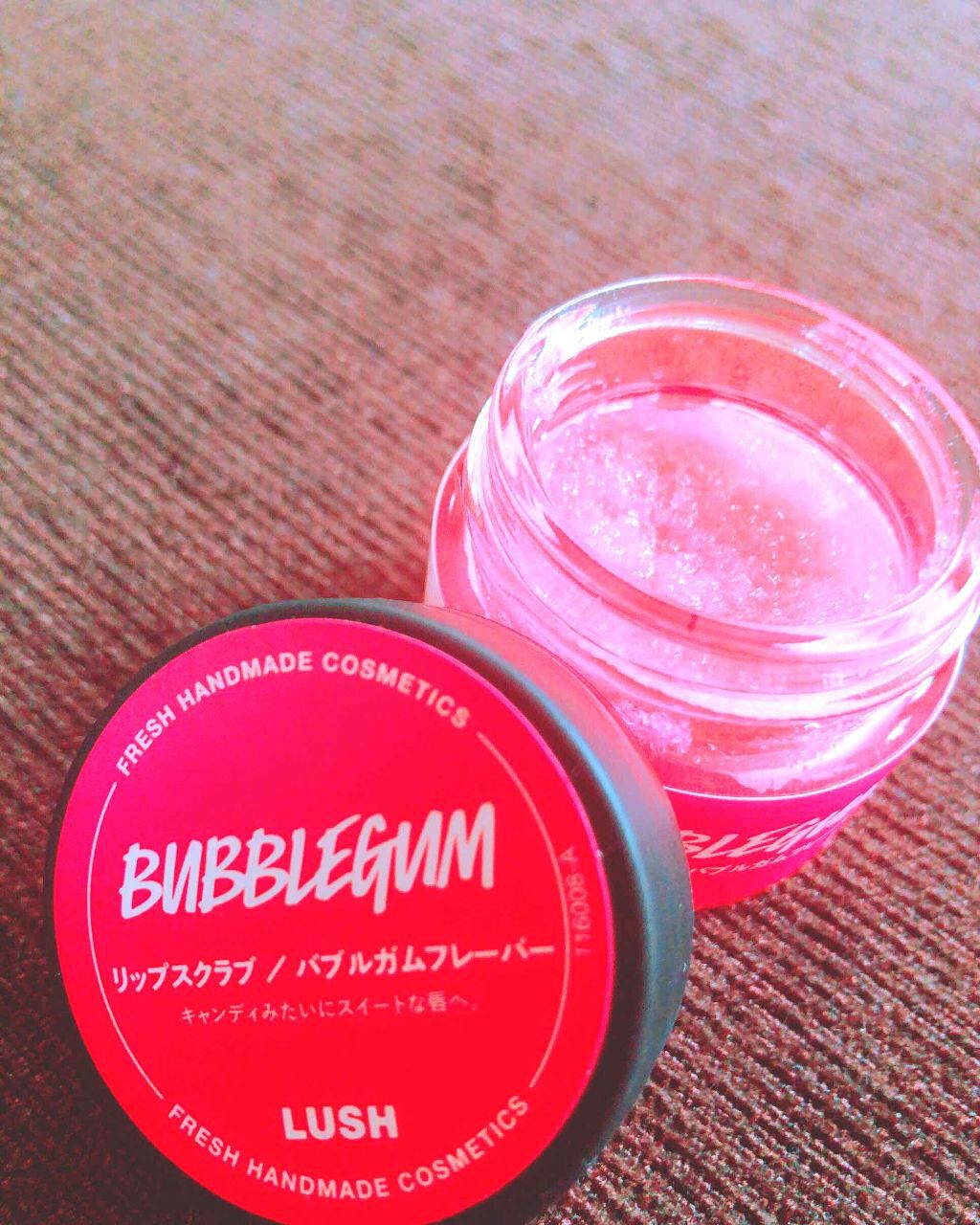 バブルガムフレーバー リップスクラブ/ラッシュ/リップスクラブを使ったクチコミ（1枚目）