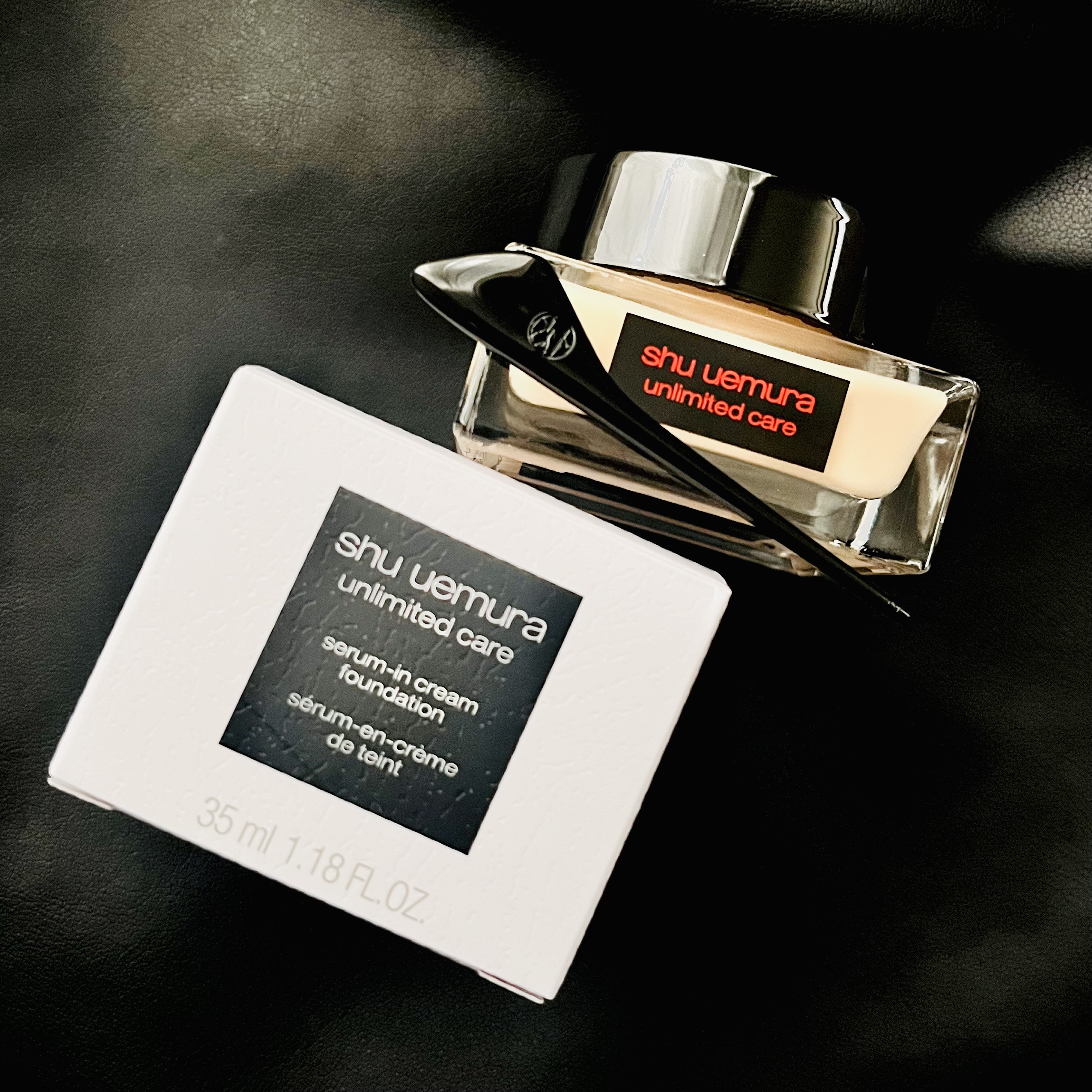 アンリミテッド ケア セラムイン クリーム ファンデーション 674/shu uemura/クリーム・エマルジョンファンデーションを使ったクチコミ（3枚目）