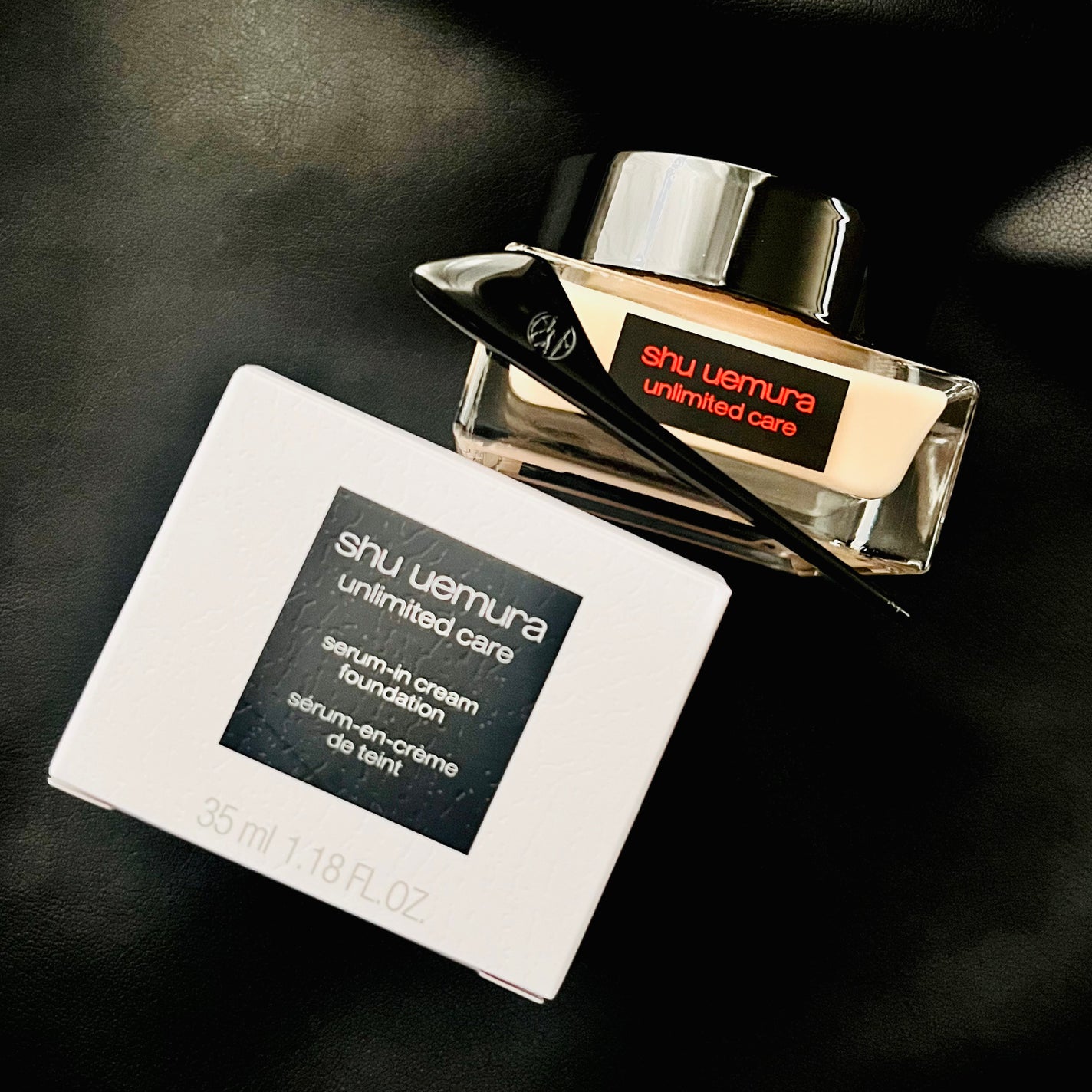 アンリミテッド ケア セラムイン クリーム ファンデーション/shu uemura/クリーム・エマルジョンファンデーションを使ったクチコミ(3枚目)