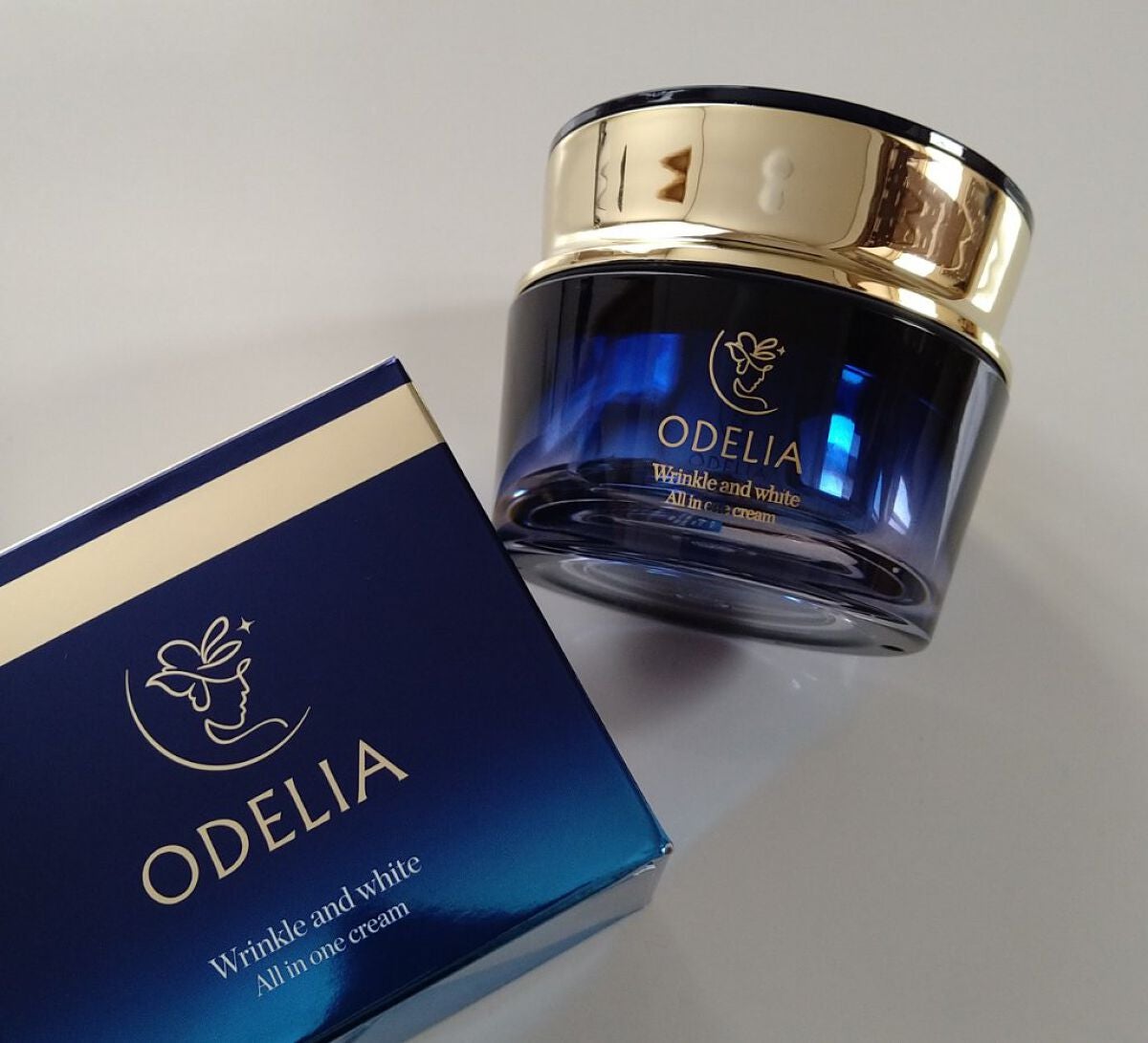 リンクル&ホワイト オールインワンクリーム/ODELIA/オールインワン化粧品を使ったクチコミ(1枚目)