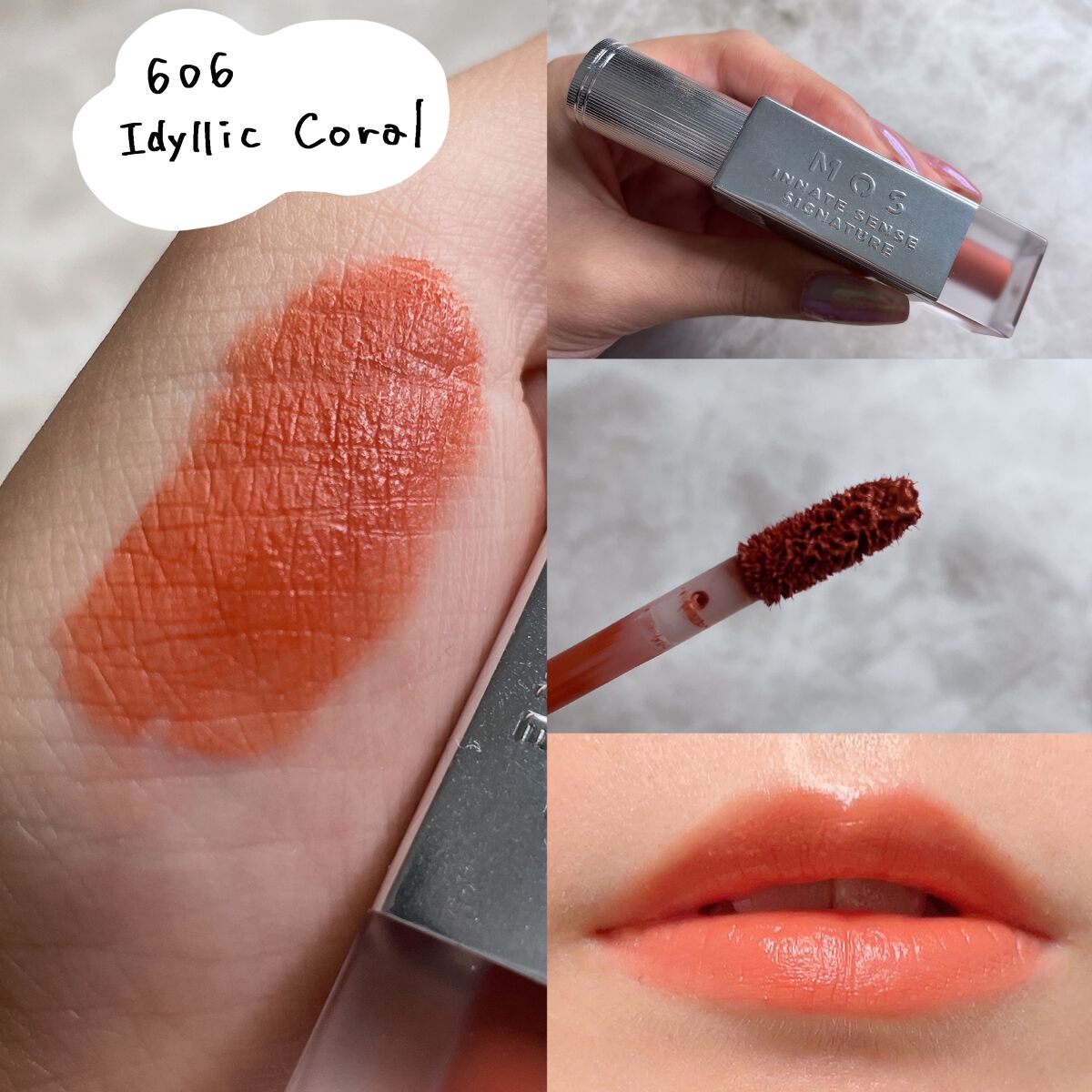 エアーブリーズマットティント/MOS/リップティントを使ったクチコミ（2枚目）