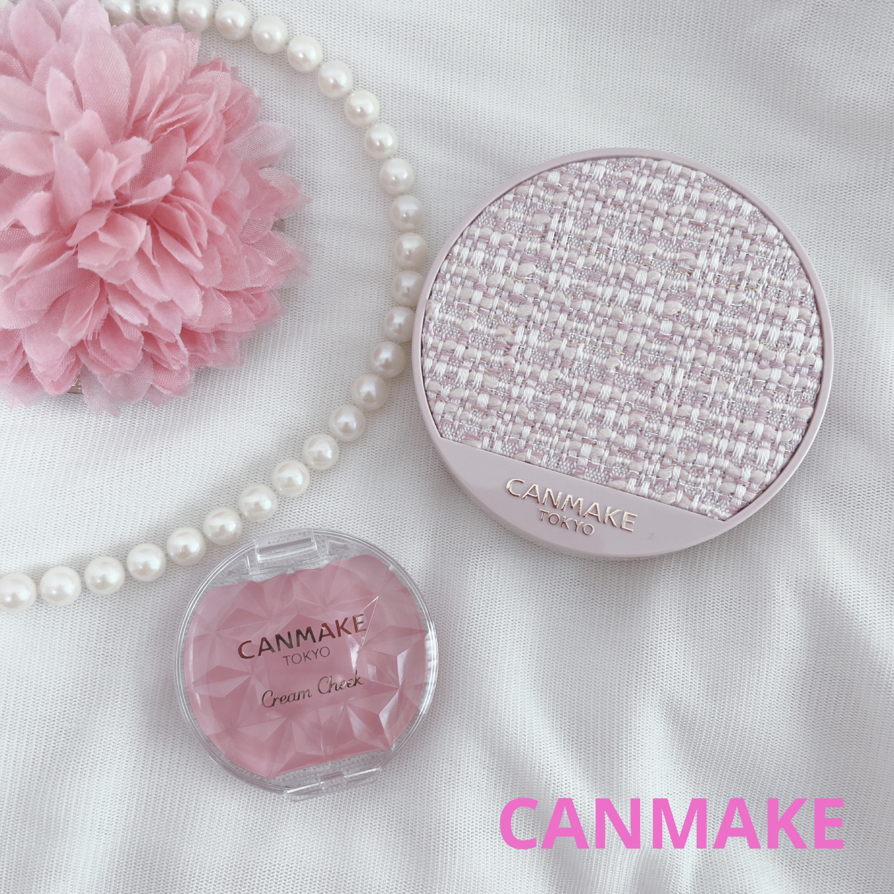 クリームチーク/キャンメイク/ジェル・クリームチークを使ったクチコミ（1枚目）