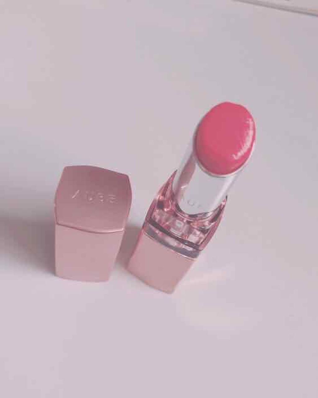 なめらか質感ひと塗りルージュ/AUBE/口紅を使ったクチコミ(2枚目)