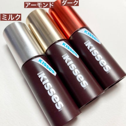 ETUDE キスチョコレート ムースティントのクチコミ「☆全色比較☆
ETUDE キスチョコレート ムースティント
ミルク
肌馴染みいい粘膜カラー
.....」(2枚目)