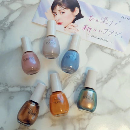 プレイフル アップデートネイル/PLAYFUL/オールインワンネイルを使ったクチコミ(9枚目)