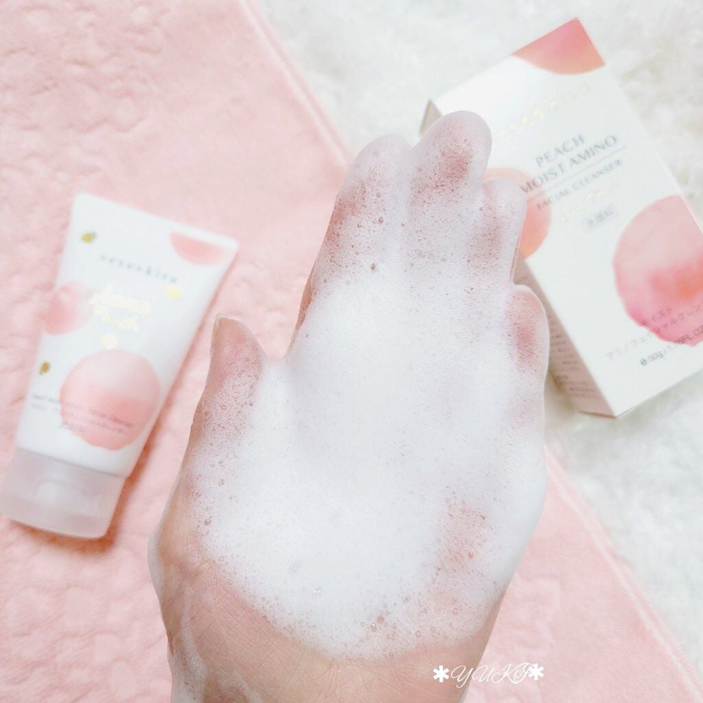 ピーチ モイスト アミノ フェイシャル クレンザー/セセキラ /洗顔フォームを使ったクチコミ(5枚目)