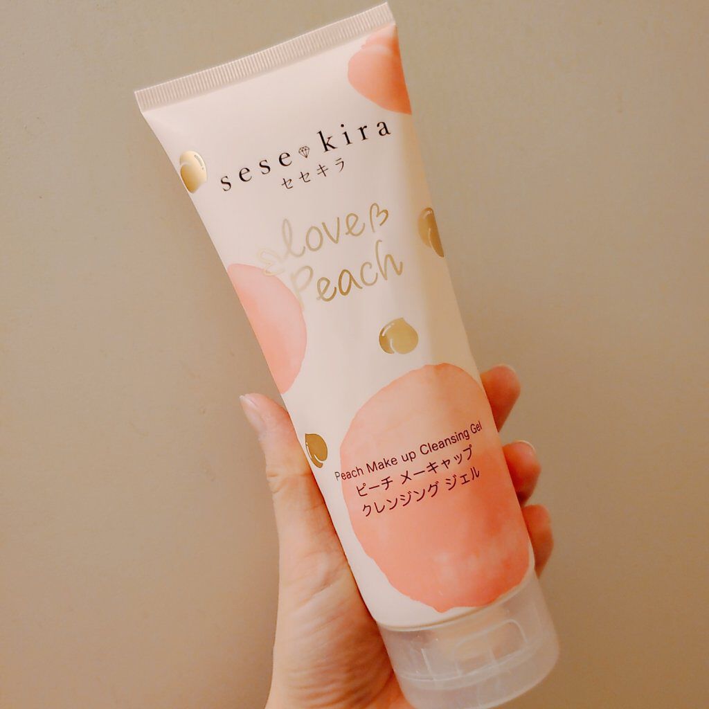 ピーチメーキャップクレンジングジェル/sesekira/クレンジングジェルを使ったクチコミ（1枚目）