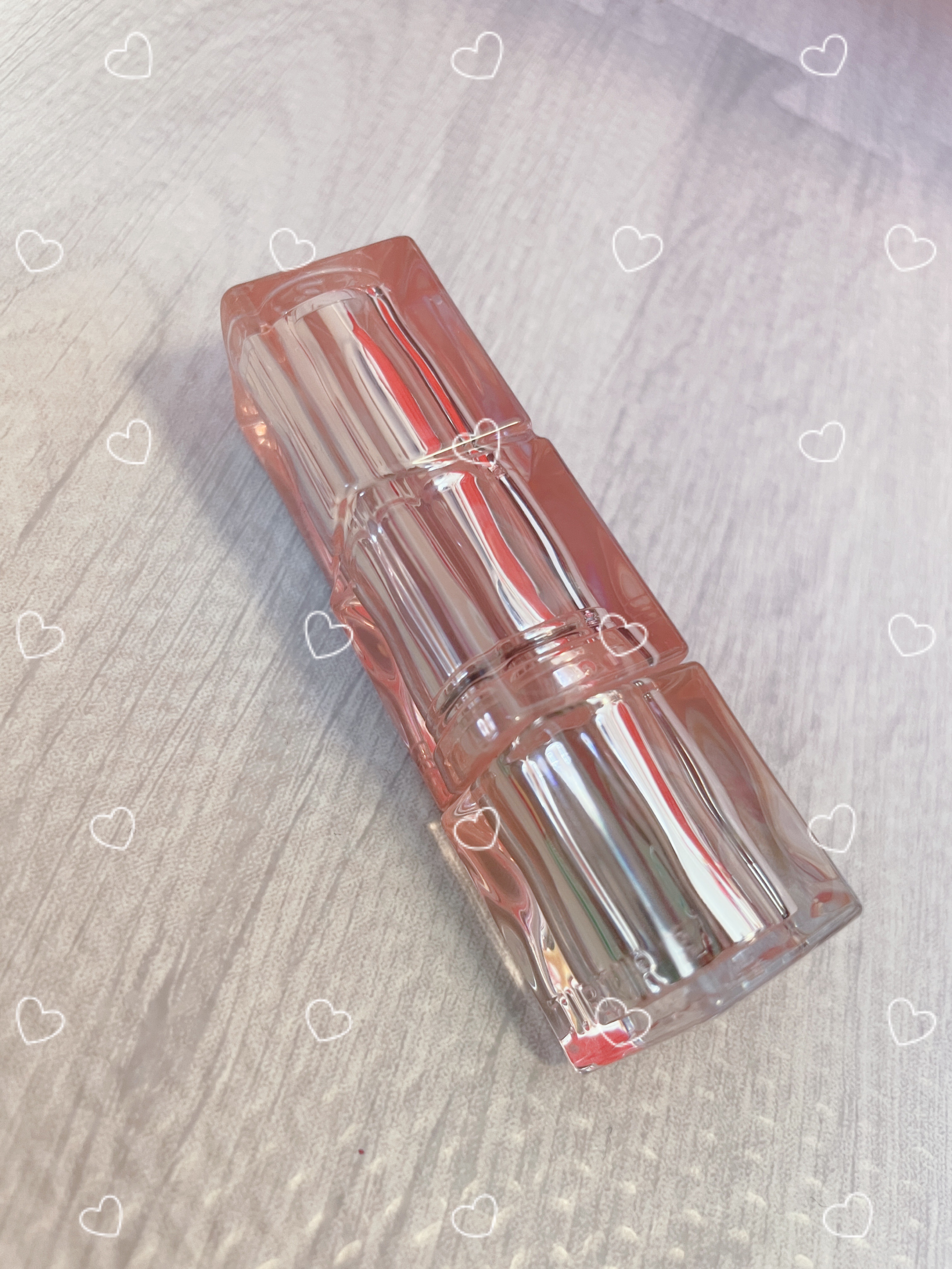 ウォーターリズムグロウメルティングバーム 04 フィグピーチ/TIRTIR(ティルティル)/口紅を使ったクチコミ（1枚目）