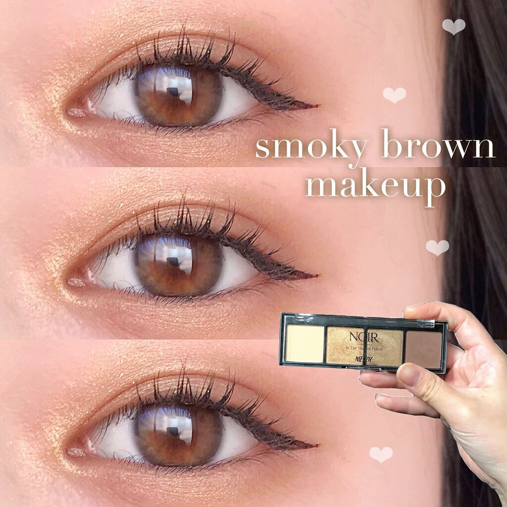 ノワール イン ザ シャドウパレット/MERZY/アイシャドウパレットを使ったクチコミ（1枚目）