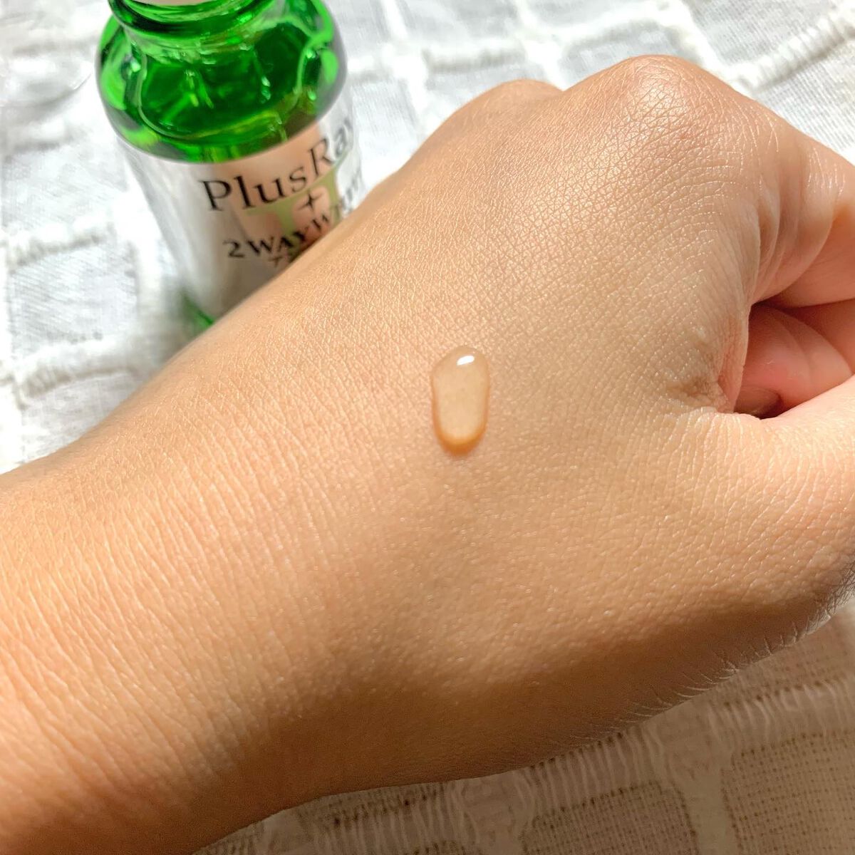 ツーウェイホワイト アンプル原液/PlusRay/美容液を使ったクチコミ（2枚目）