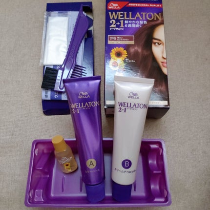 ウエラトーン ツープラスワン クリームタイプ/ウエラ/ヘアカラーを使ったクチコミ(1枚目)