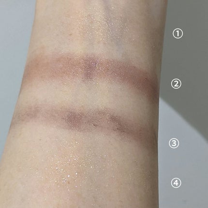 グラデーション アイシャドウ/ちふれ/アイシャドウパレットを使ったクチコミ(6枚目)