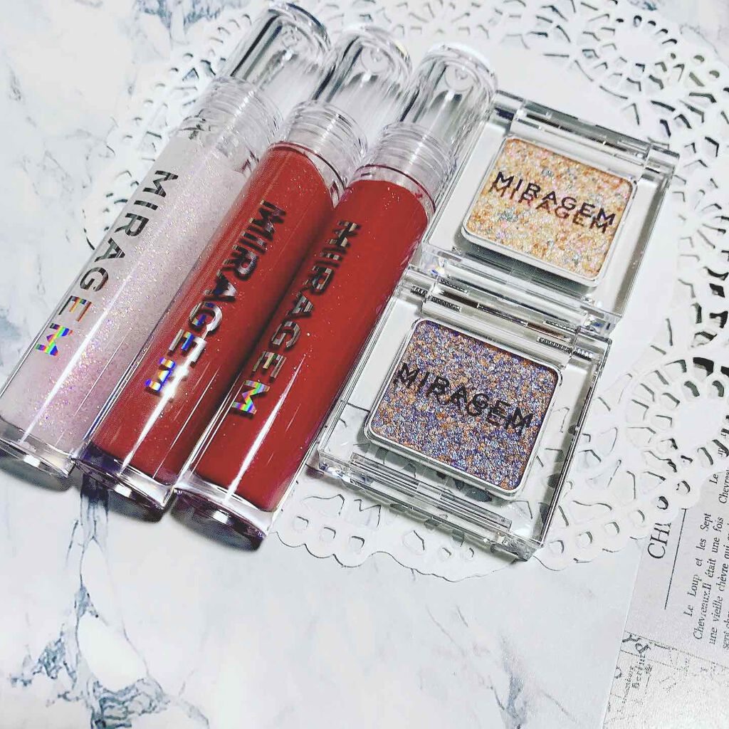 グリッタースプリンクルアイズ/MIRAGEM/グリッターを使ったクチコミ（1枚目）