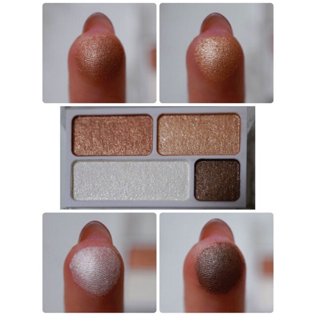 アイカラー4色タイプ/無印良品/アイシャドウパレットを使ったクチコミ(2枚目)