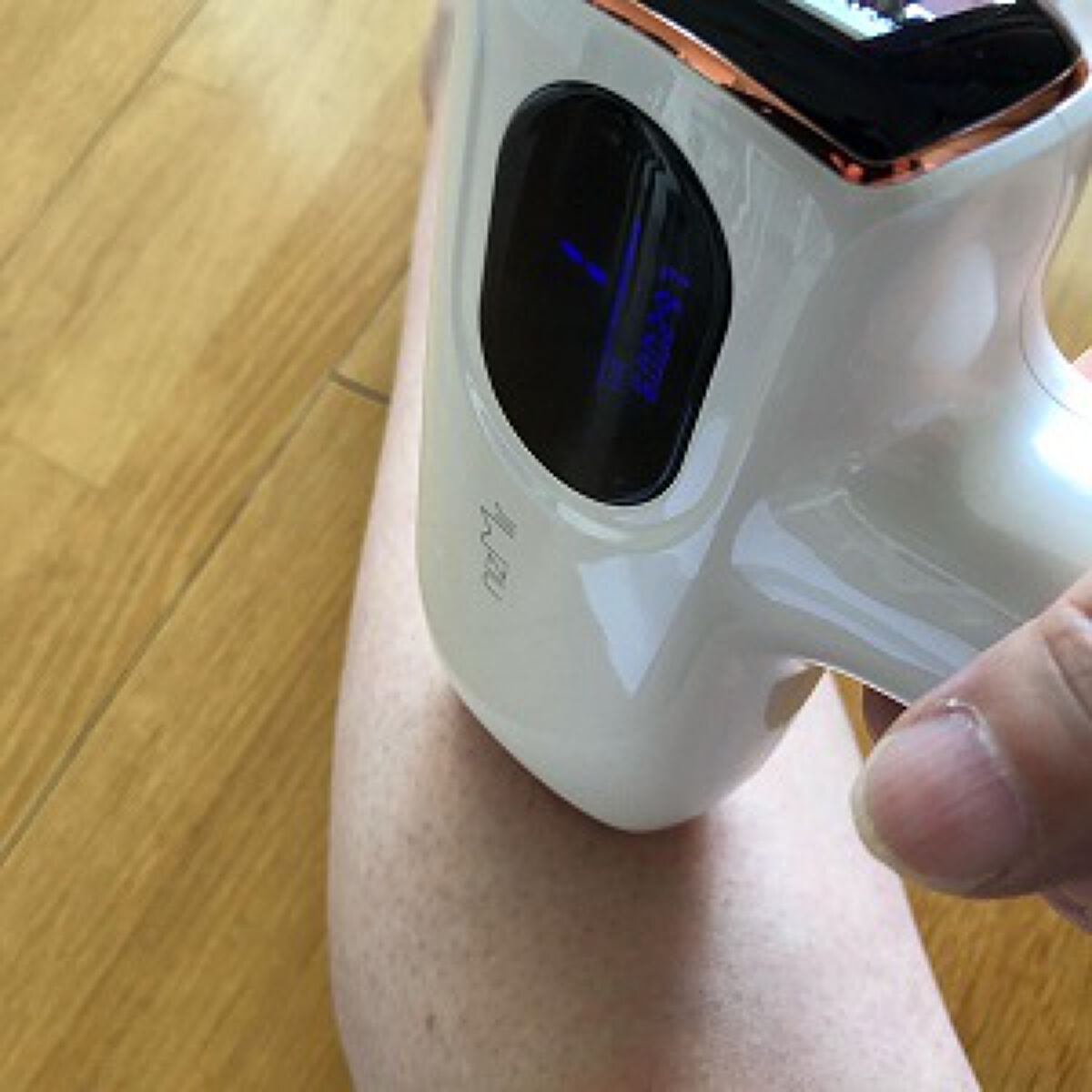 サファイヤIPL光脱毛器/NiZmir/家庭用脱毛器を使ったクチコミ(4枚目)