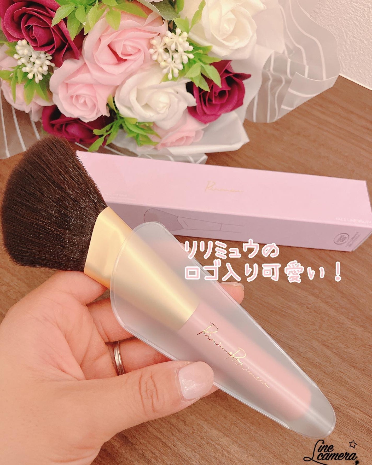 フェイスラインブラシ/Ririmew/メイクブラシを使ったクチコミ(2枚目)