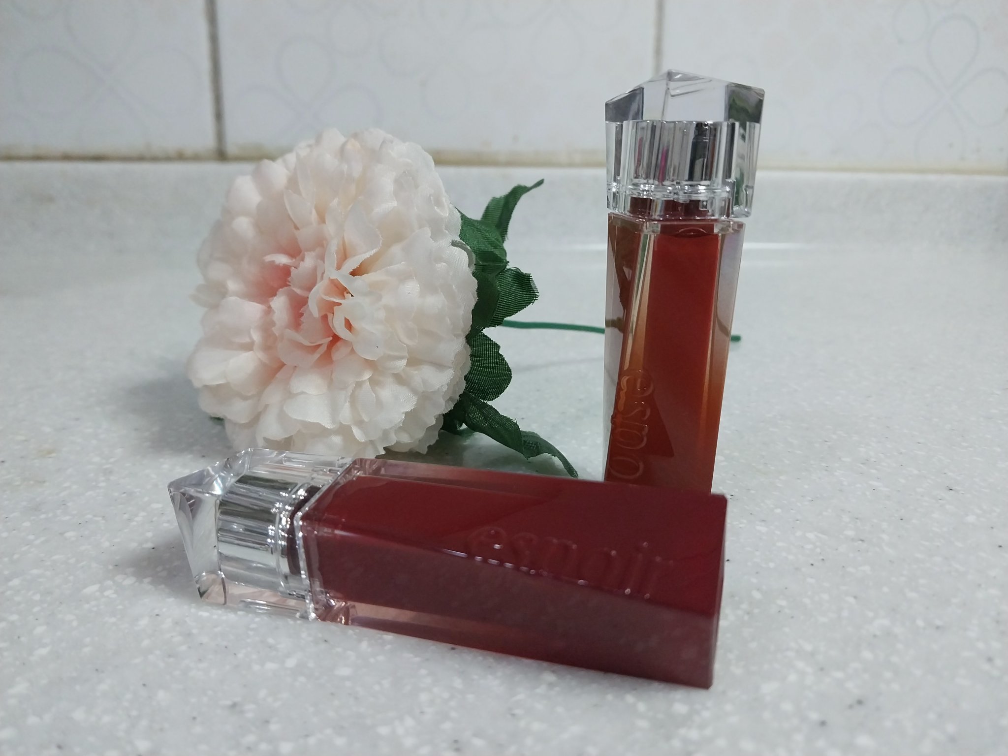 クチュールリップティントグレイズ スモークド/espoir/リップティントを使ったクチコミ（1枚目）