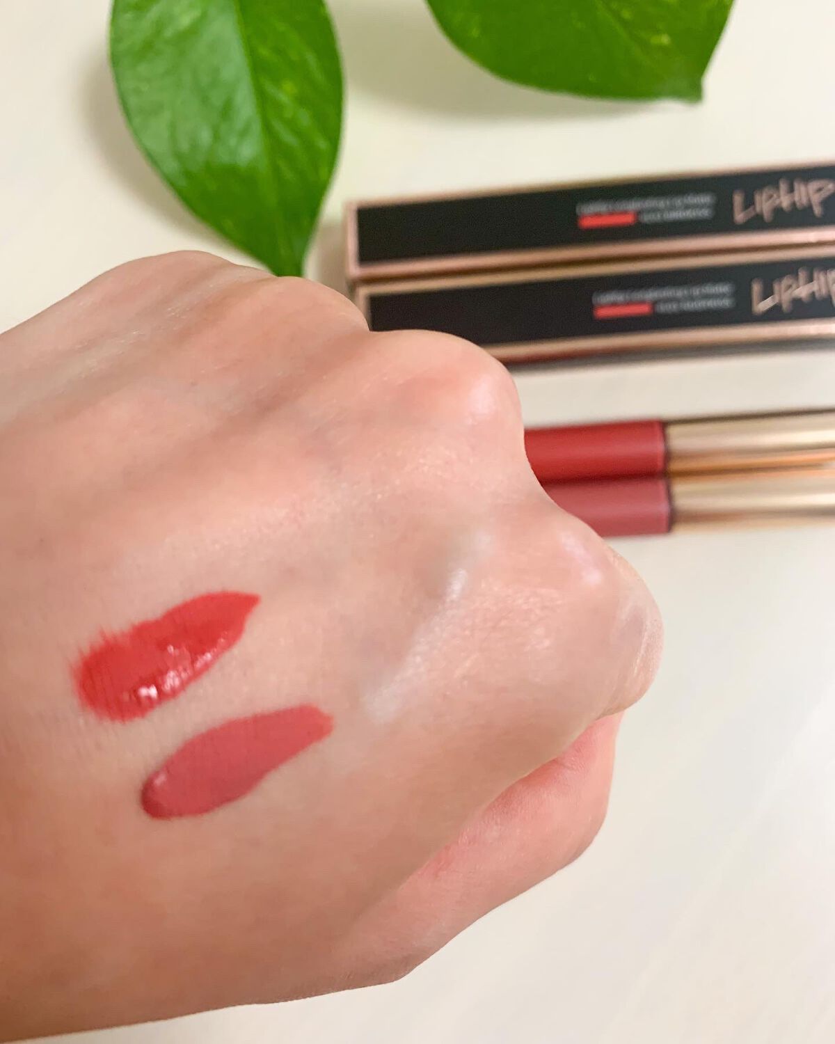ロングラスティングマットティント/LIPHIP(リップヒップ)/リップティントを使ったクチコミ（2枚目）