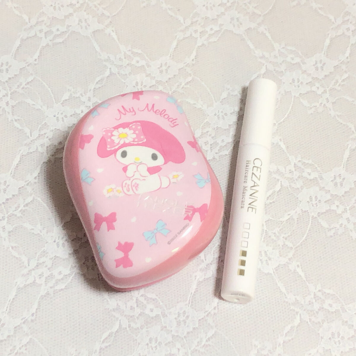コンパクトスタイラー マイメロディ／リボン＆マーガレット/TANGLE TEEZER/ヘアブラシを使ったクチコミ（3枚目）