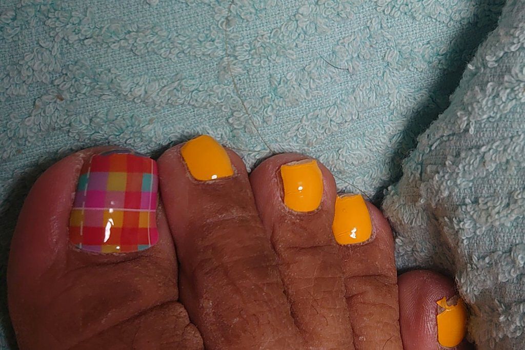 セミキュアジェルネイル（ハンド）/ohora/ネイルシールを使ったクチコミ（2枚目）